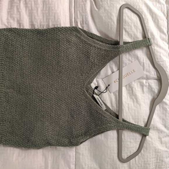 Chiquelle olive green crop - Picture 1 of 2